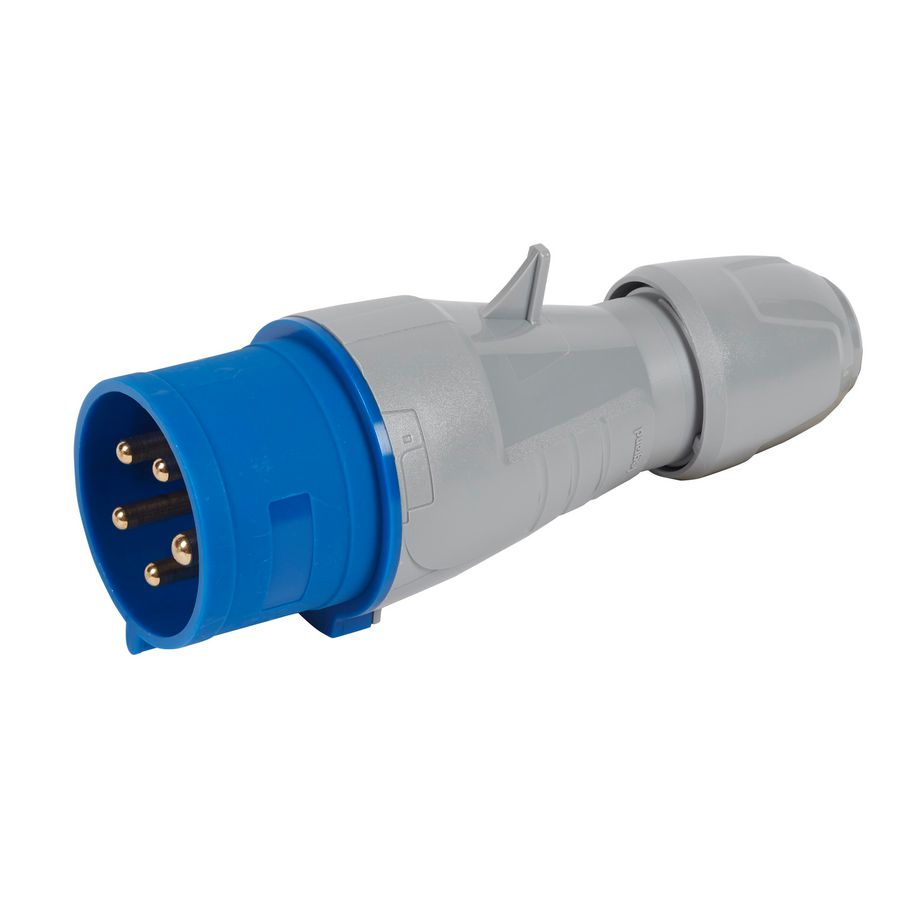Stekker recht 230V 32A 5-polig IP44 P17 Tempra Pro