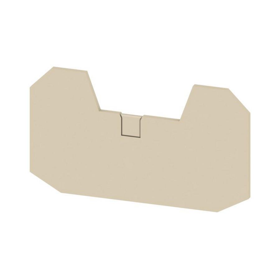 Eindplaatklemmen d. beige 90.6mm 2.2mm VVE=50