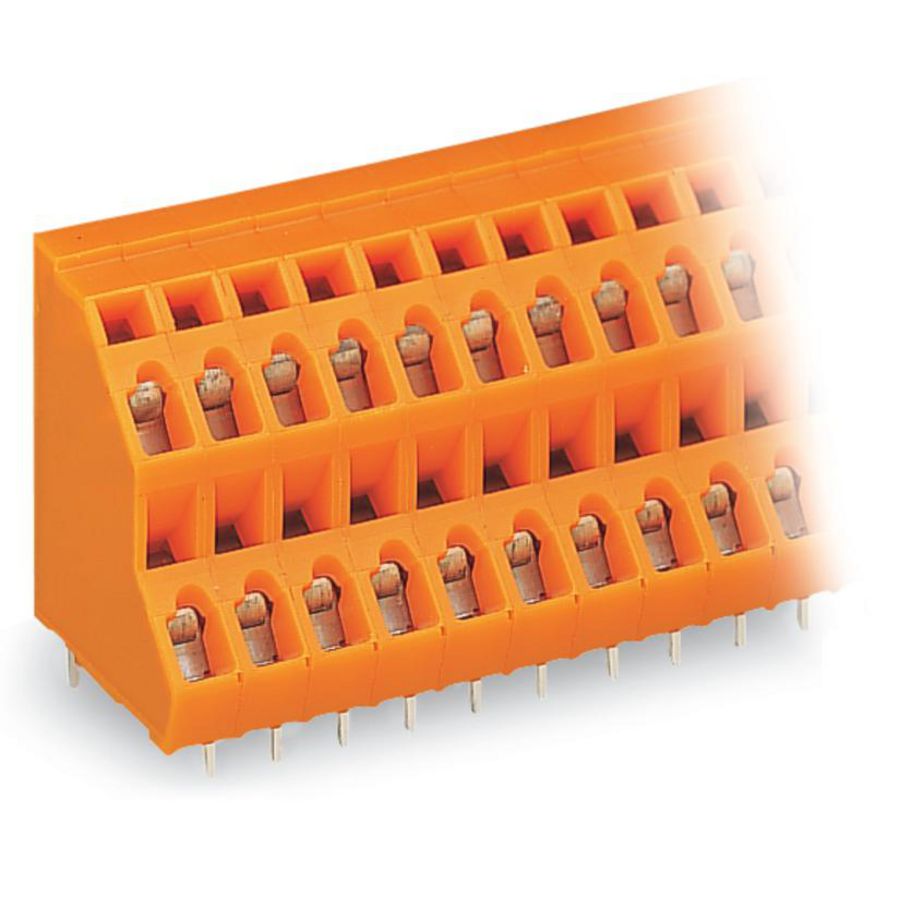 2-etage printklem 2,5mm² raster 5,08mm oranj 736-402 VVE=161