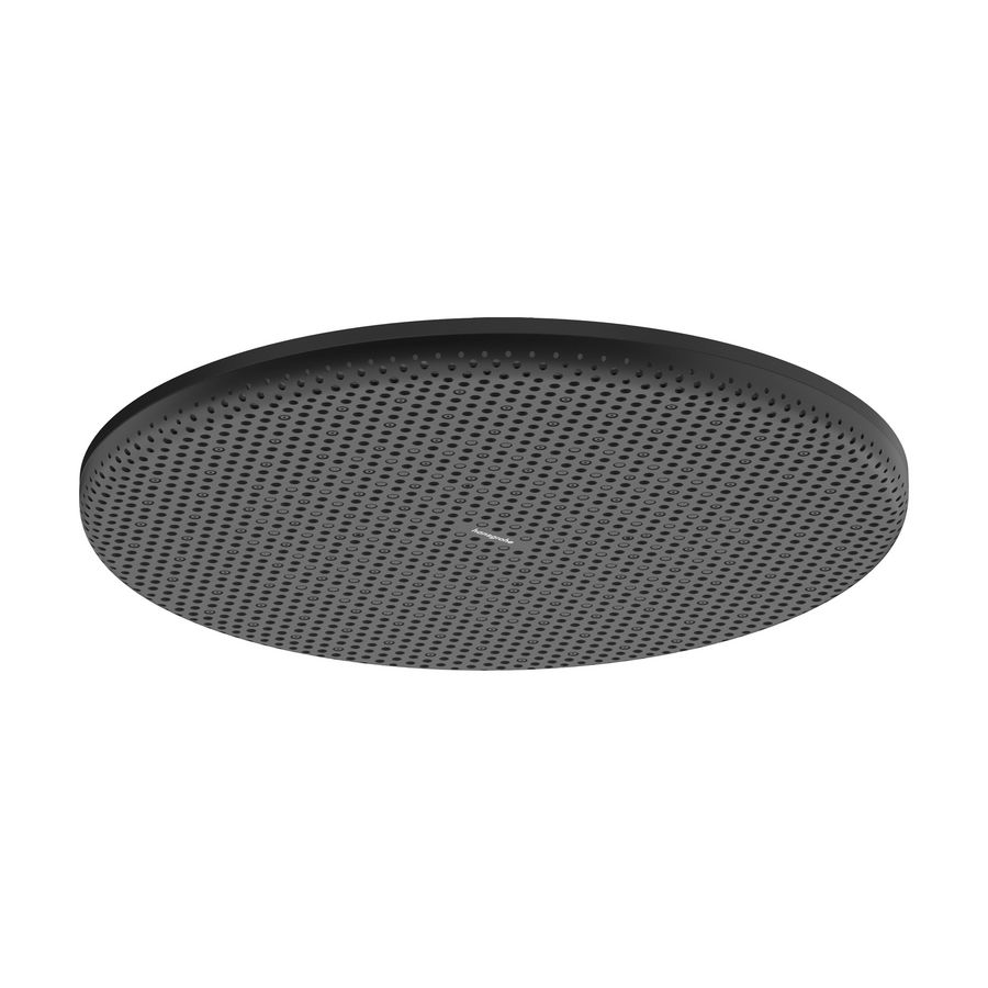 Hoofddouche Raindance Alive S 300mm 1 straalsoort EcoSmart mat zwart