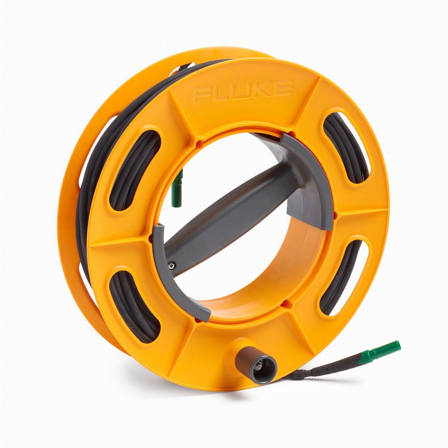 testkabel op haspel