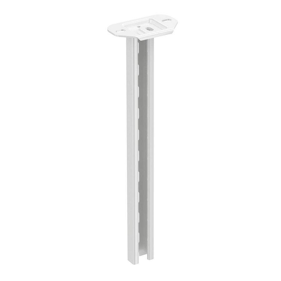 Hangconsole 2F-280mm zinkpox wit RAL9010