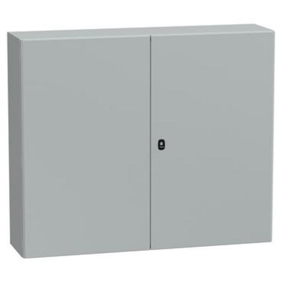 Dubbele volle deur -Montageplaat-1000x1200x300mm-IP55/IK