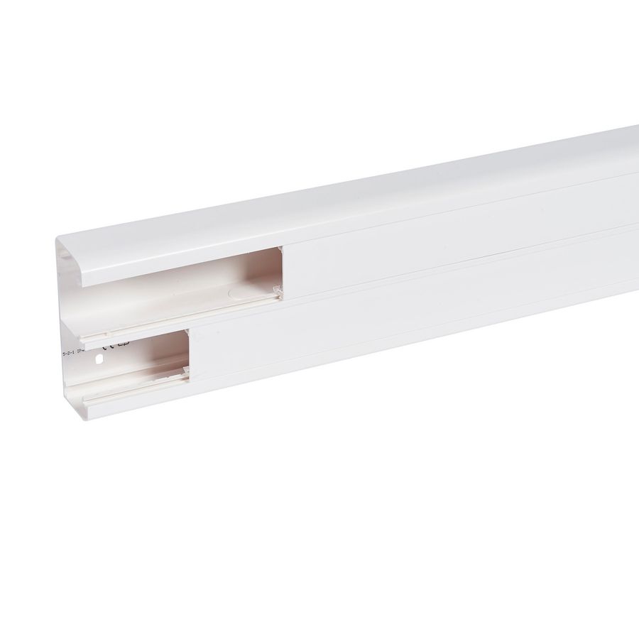 Wandgoot 50x130 2,5m 2 compartimenten snap-on DLP