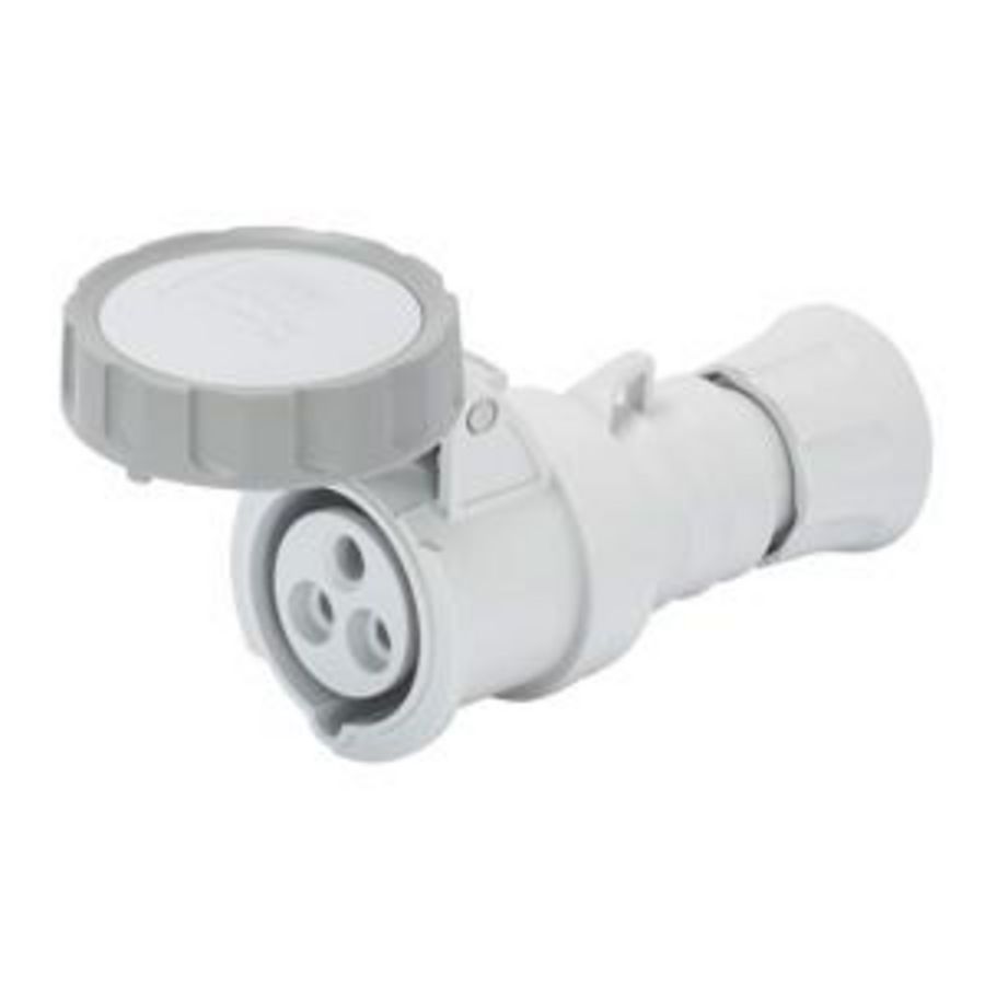 CEE KOPPELCONTACTSTOP 2P+A 16A >250Vdc-CONTRASTEKKER R