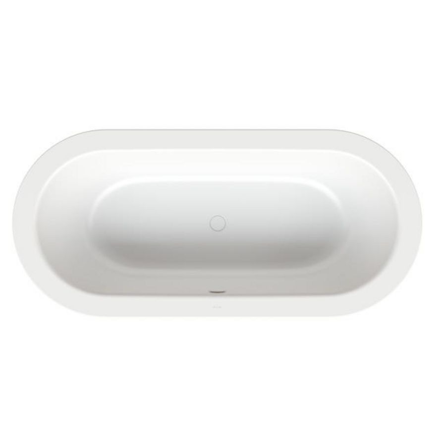 Bad BetteStarlet Oval 1850x850mm Edelweiss 1 greepboring