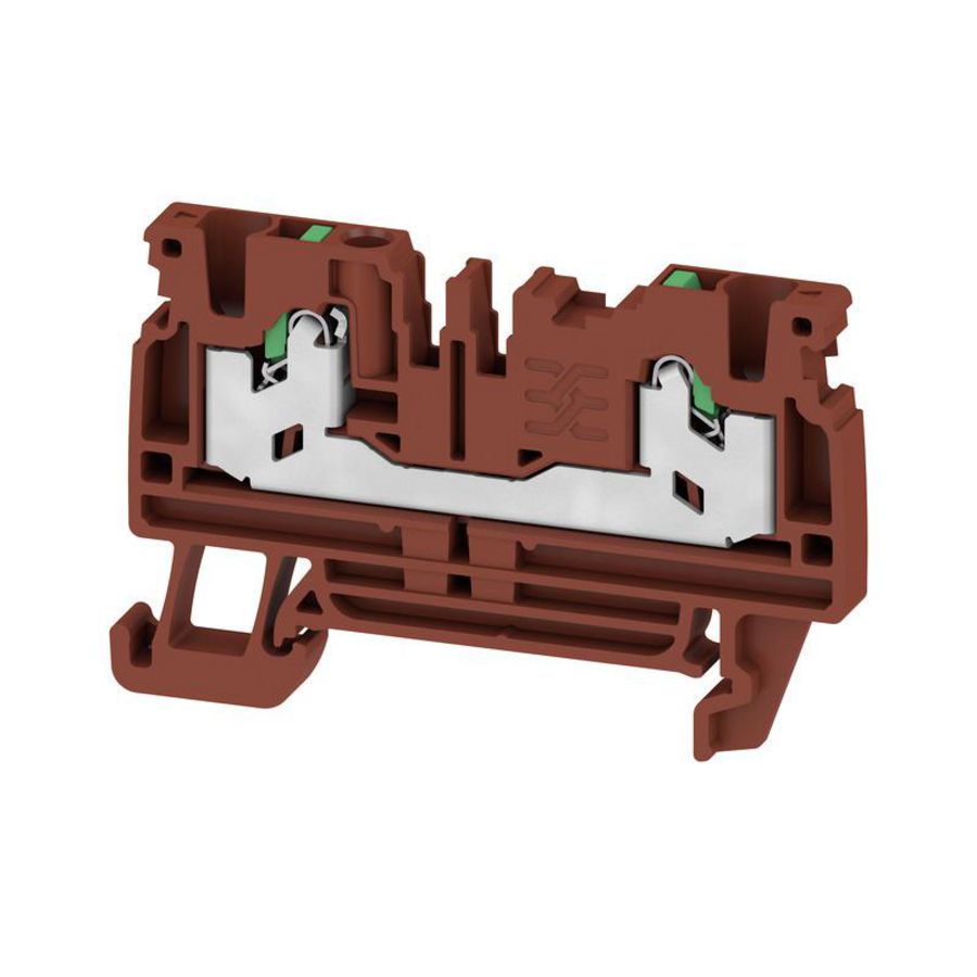 Doorvoer blok SNAP IN bruin 2.5mm2 24 A 800 nr. VVE=100