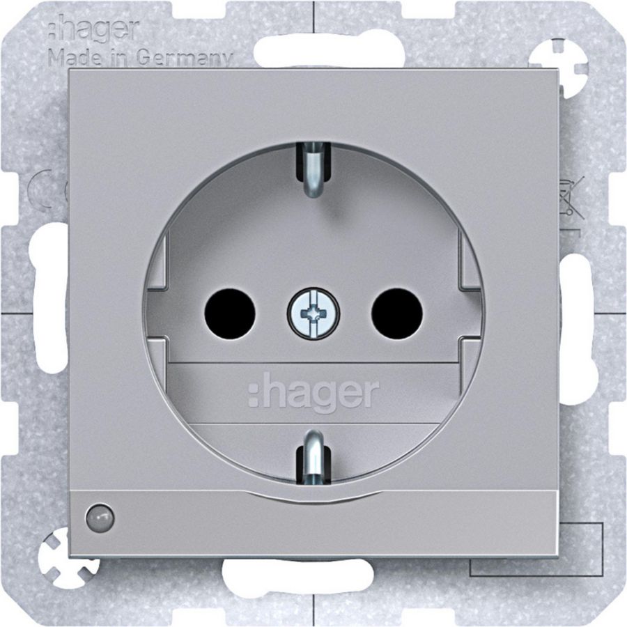 SCHUKO-wandcontactdoos oriEnt. LED schr.liftklemmen A.x/C.x