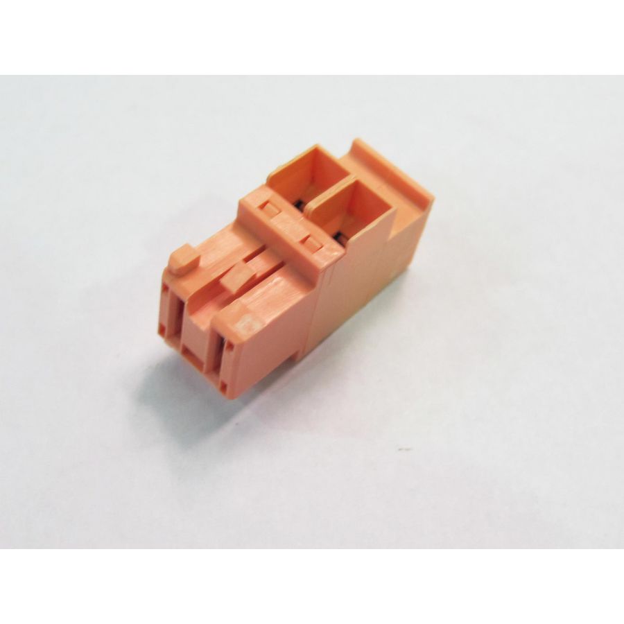 Connector 2-p. zalmrood FS/WHBC