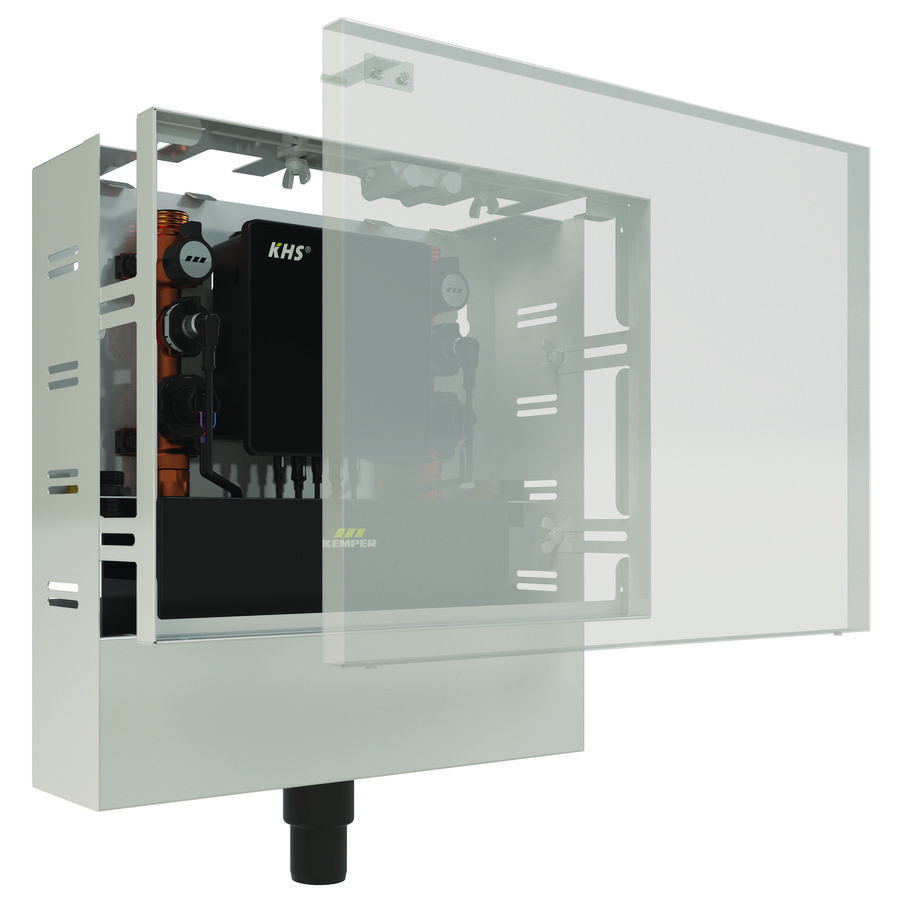 KHS Hygiene Flush Box LITE flowsensor 2 aansluitingen DN15
