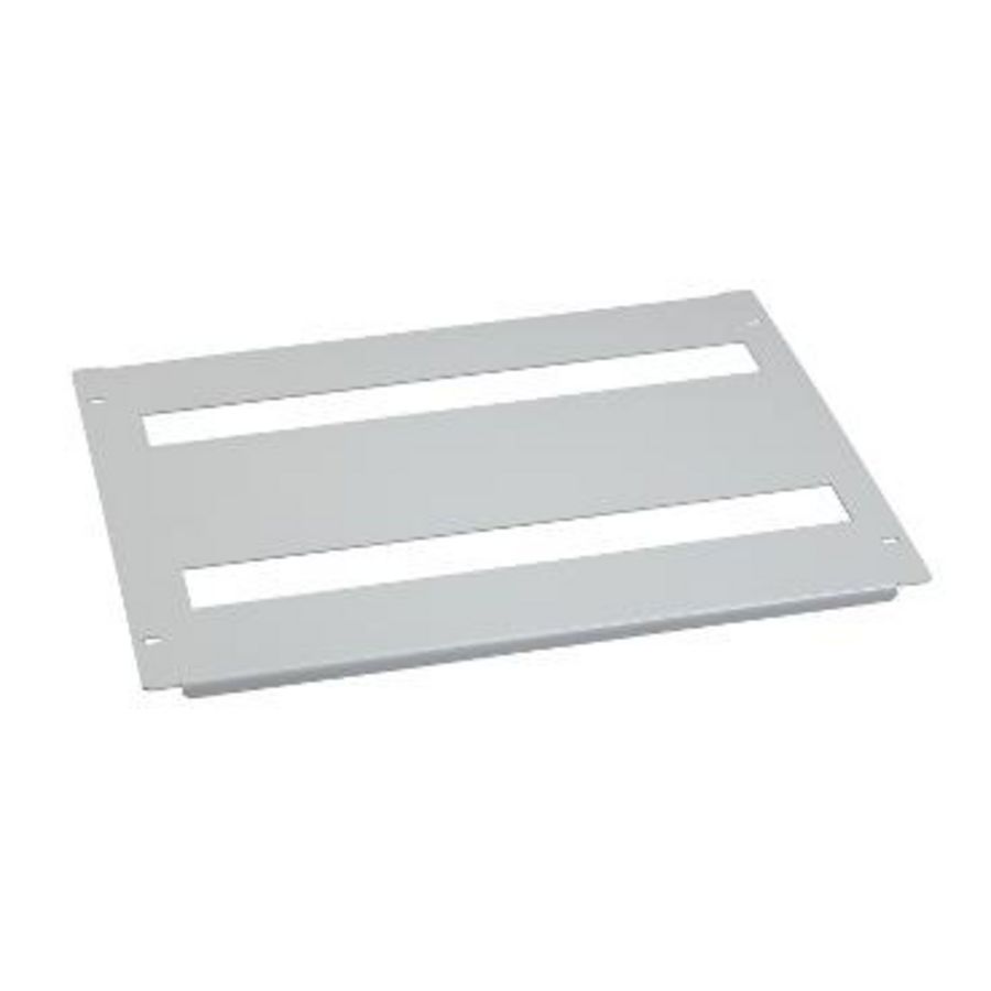 Uitgesneden afdekplaat 150x600mm Met schroeven Spacial SF/SM