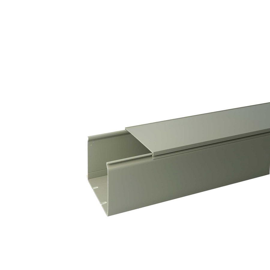Lengte a 2m. Leidingkanaal KLK 100x60 kabelk. RAL7030 VVE=8
