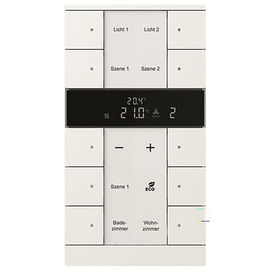 HVAC- sensor KNX - ClimaEco Mat wit 10f CE