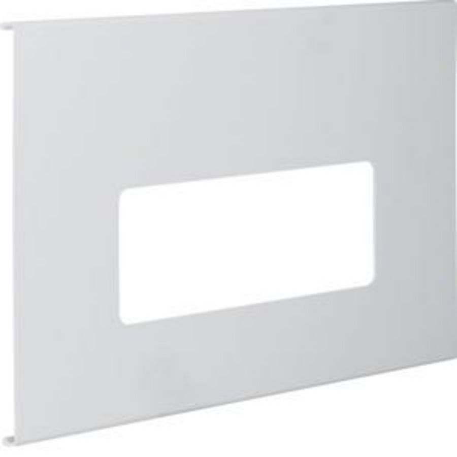 Afdekplaat voor goot 3-voudig FB 230mm breed lichtgrijs