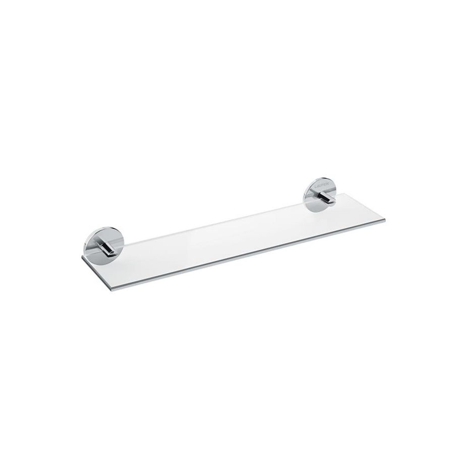 CANA GLASS SHELF 40CM CHROME
