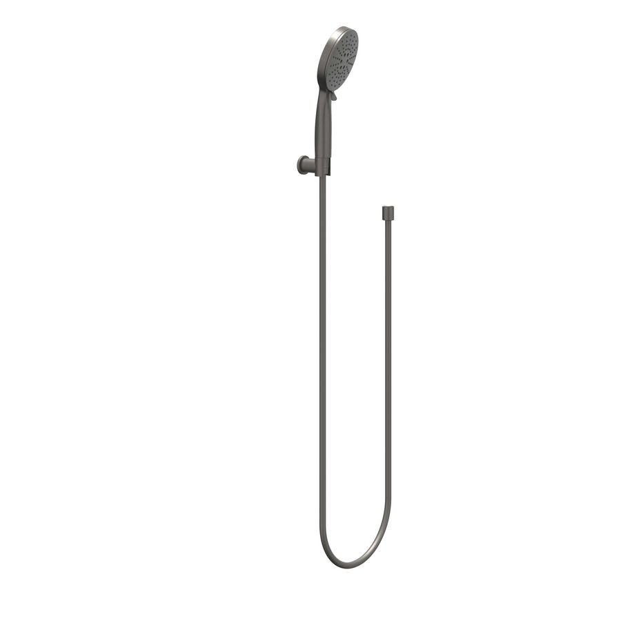 Handdoucheset slang 150cm wandhouder geborsteld metal black PVD