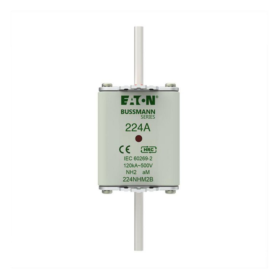 Zekering laagsp. 224A AC 500V NH2 aM dubbele melder VVE=3