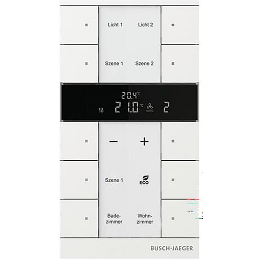 HVAC- sensor-Slave KNX - ClimaEco Mat wit 10f CE