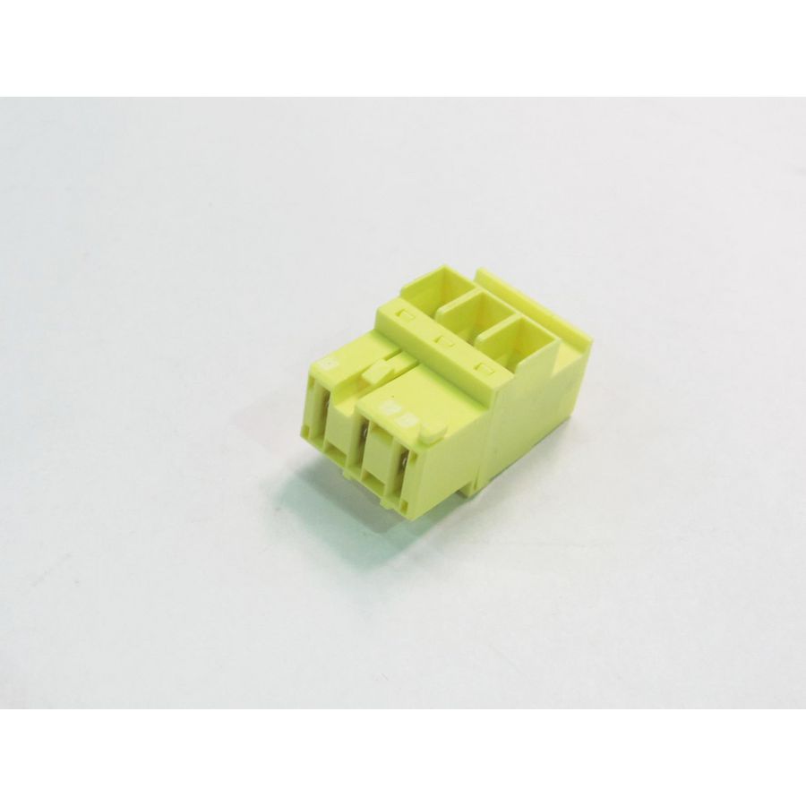 Connector 3-p. geel FS/WHBC
