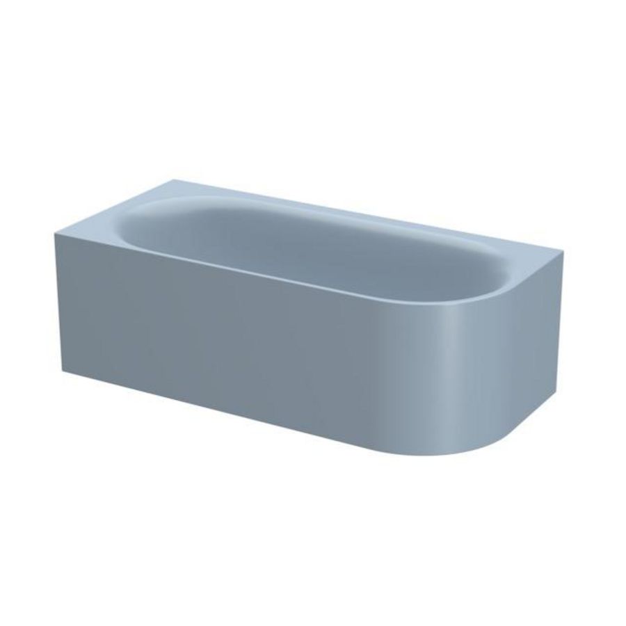 Bad BetteLux Oval IV Silhouette 1750x800mm Blue Satin