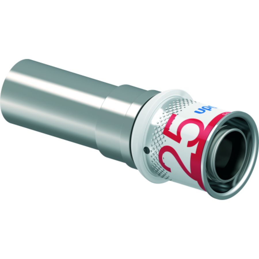 Insteekverloopsok S-PRESS PLUS 25x22mm spie-eind koper
