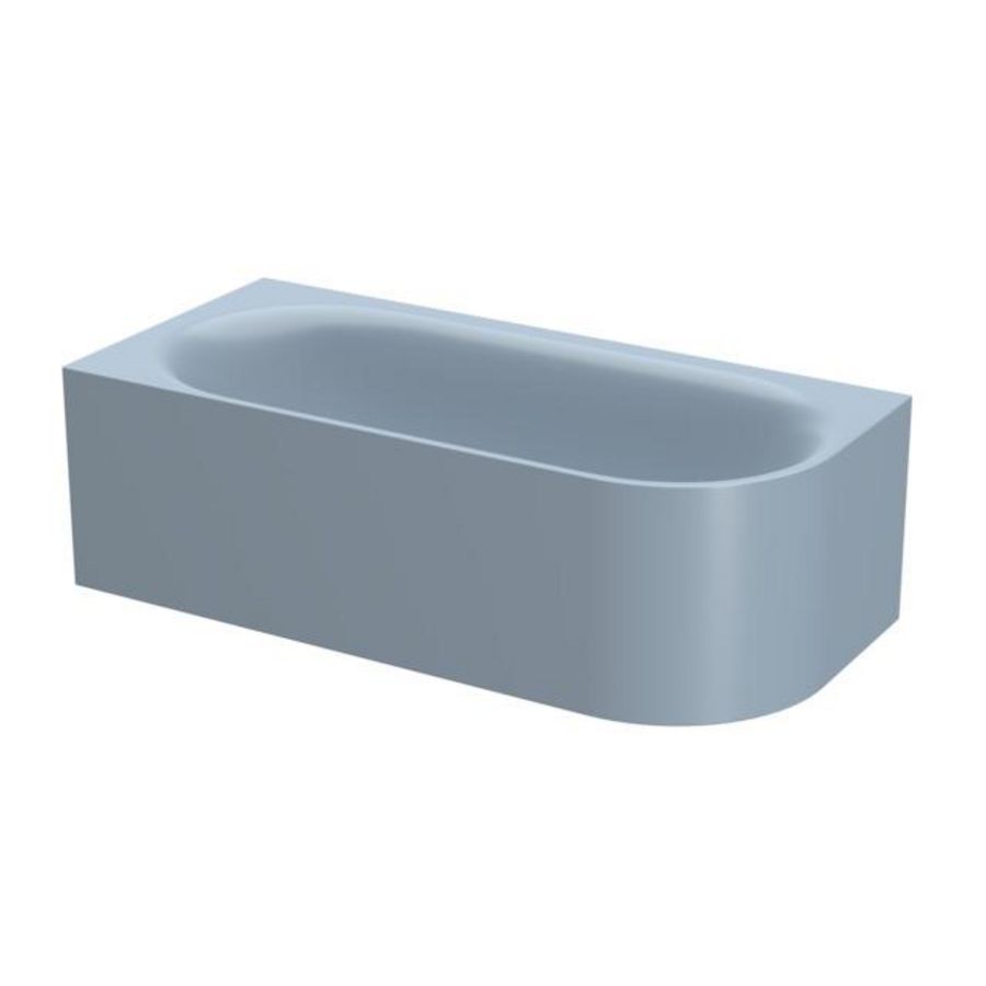 Bad BetteLux Oval IV Silhouette 1850x850mm Blue Satin