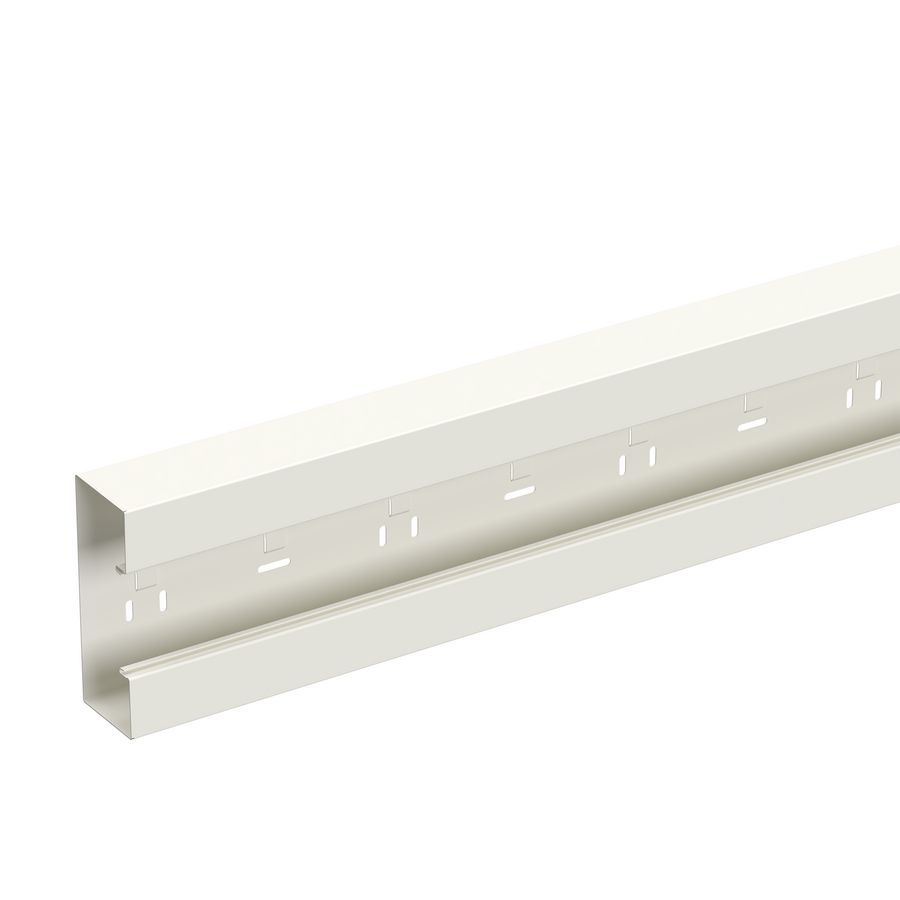 Lengte a 3m. Wandgoot 170x65x3000mm WGX wit RAL9010