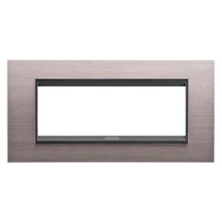 LUX PLAAT-VAN METAAL-6 MODULE-GEBORSTELD ALUMINIUM LAV
