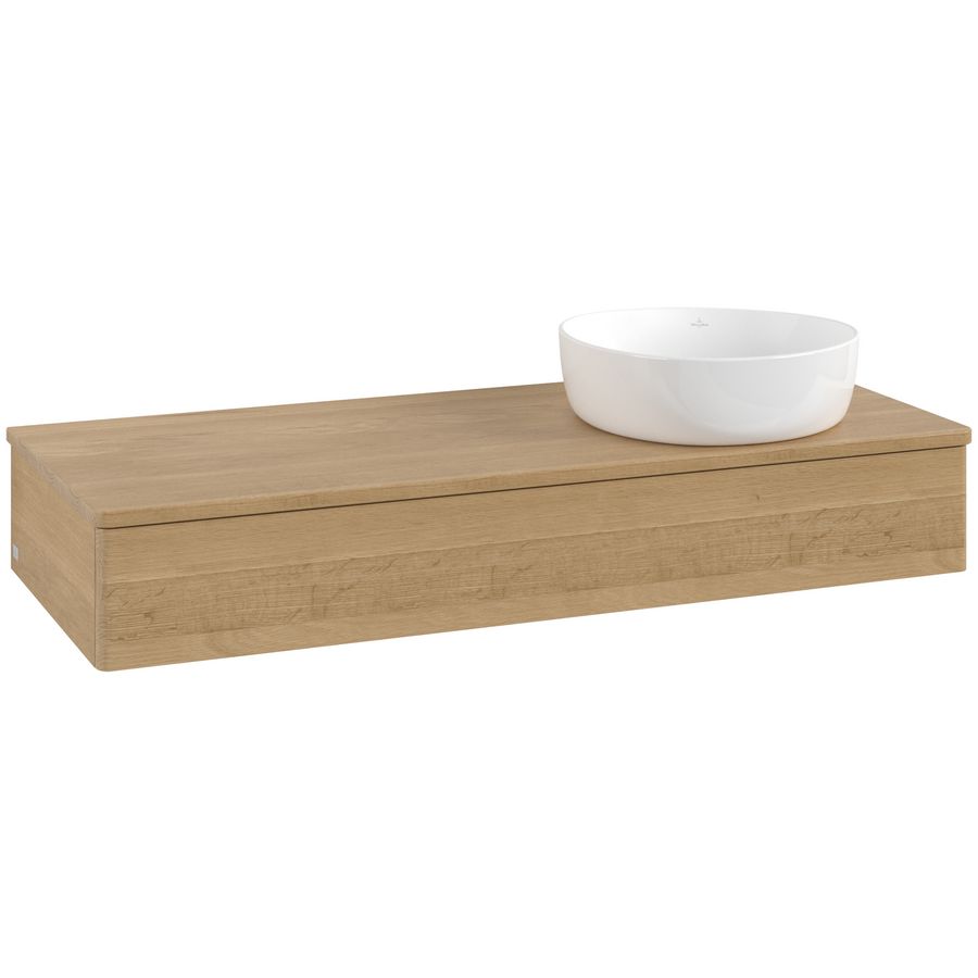 Wastafelonderkast Antao 1200x190x500mm Honey Oak K12011HN