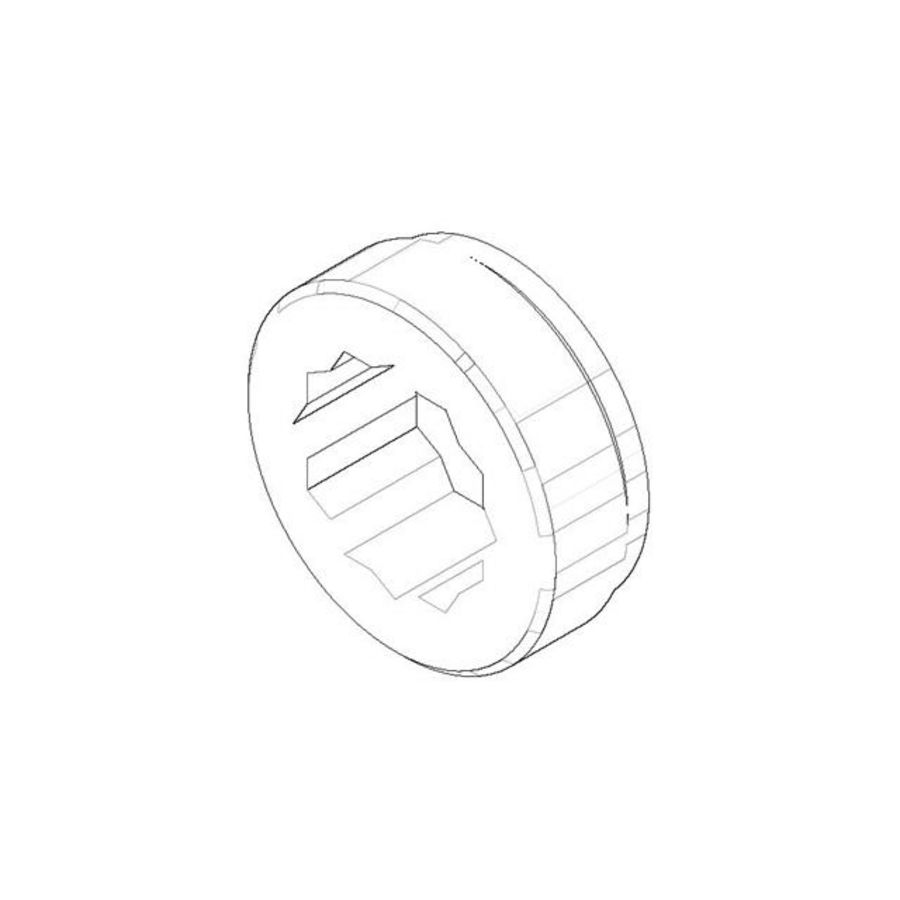 Greep 21x7,5mm 09208300690