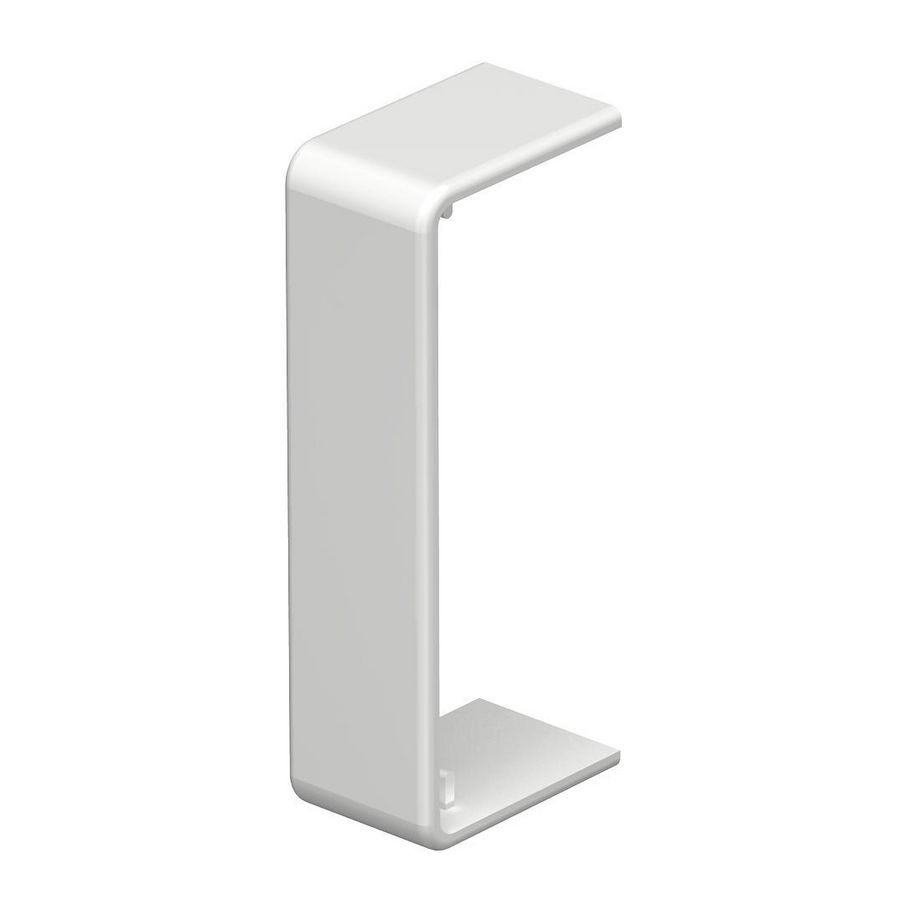 Naadafdekking 20x50mm polyvinylchlorid puur wit VVE=10