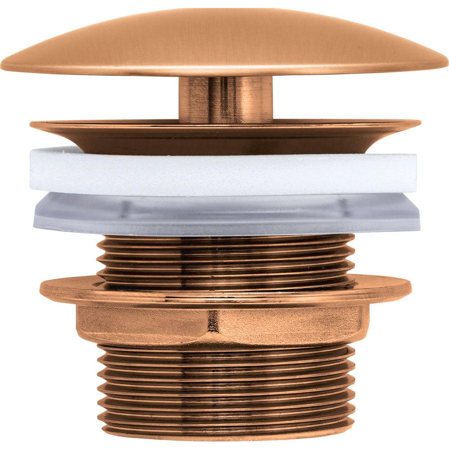 Afvoerventiel Brons Geborsteld 72x72x69mm 0050240400