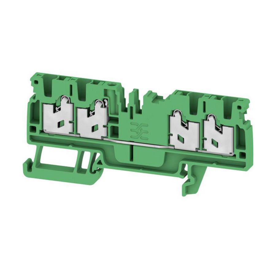 Doorvoer blok SNAP IN groen 2.5mm2 24 A 800 nr. VVE=100