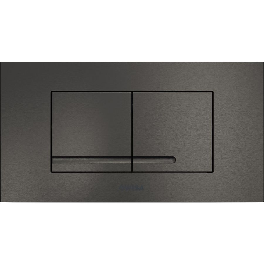 XT bedieningspaneel Kantos DF ks geborsteld titanium zwart