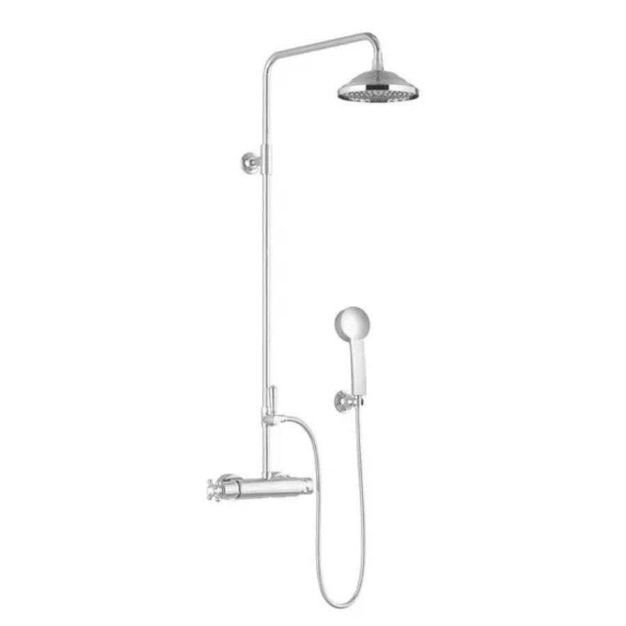 MADISON Showerpipe douchethermost z. handdouche-DB geb