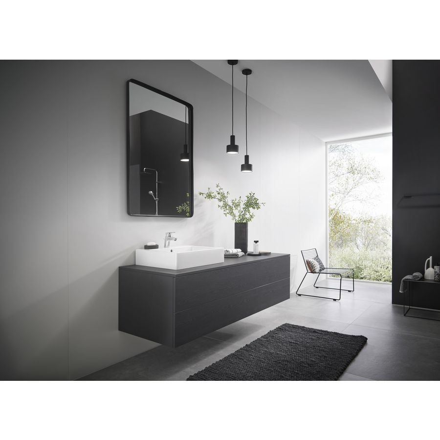 Logis 70 LowFlow 1-hendel wastafelkraanchroomvaste uitloop incl. waste