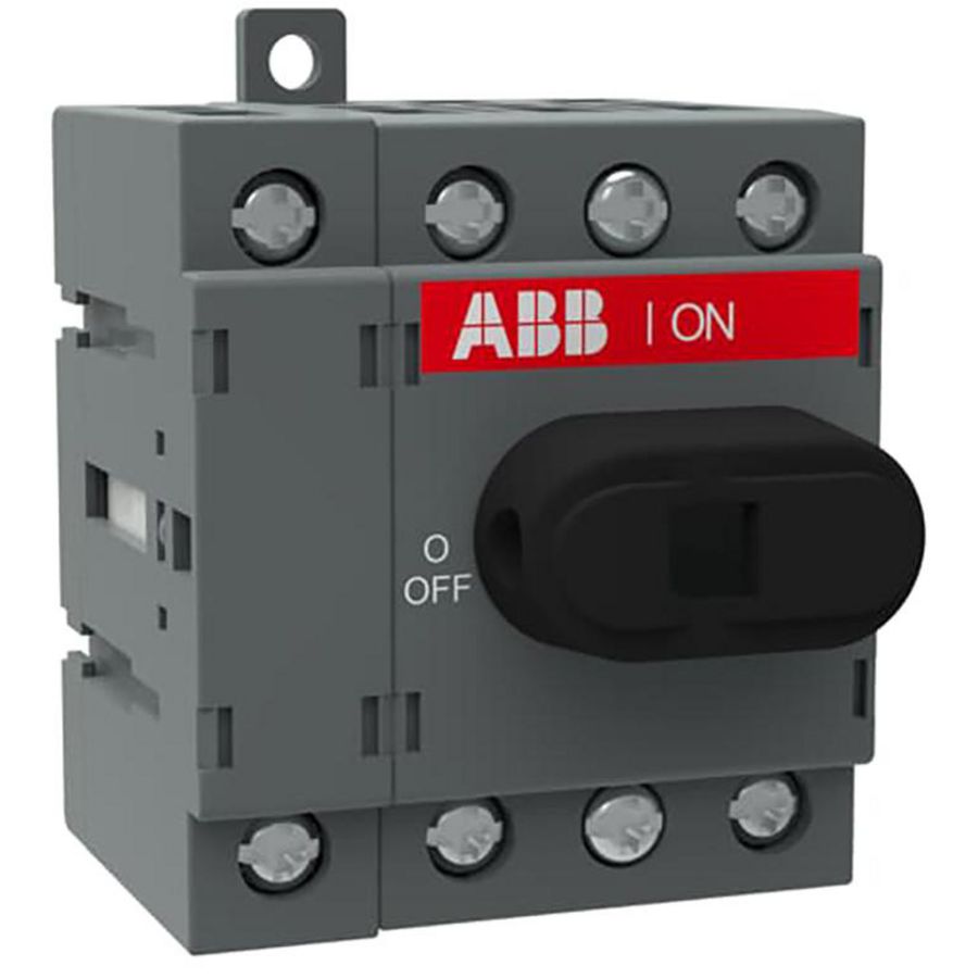 Lastscheider 4P 16 A bodem/DIN-rail montage