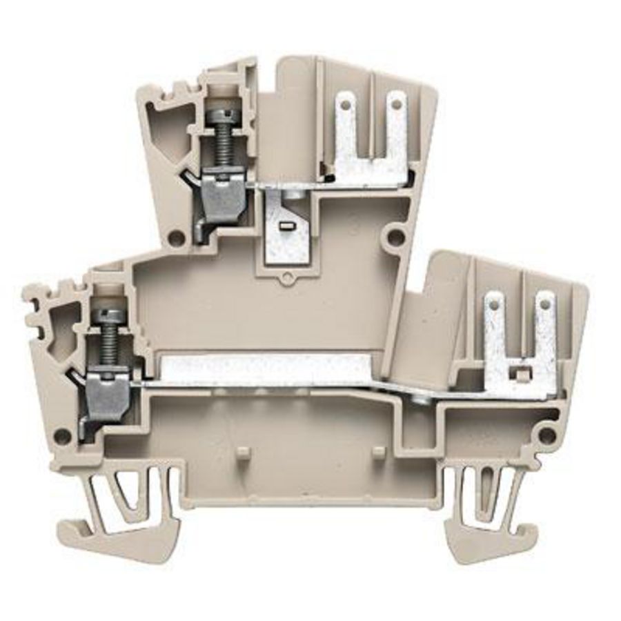 Klemrail d.beige 2.5mm² 40 1021600000 VVE=100