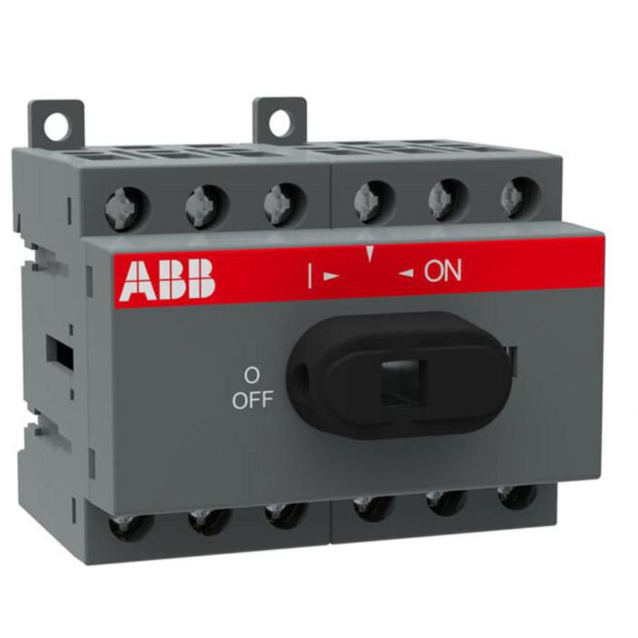 Lastscheider 6P 16 A bodem/DIN-rail montage