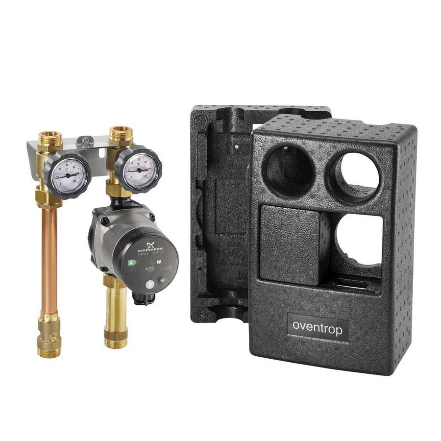 Regumat S-130 DN20 met Grundfos pomp ALPHA 2 25-60