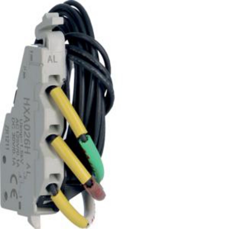 Hulpcontactblok AL h3+ 1NO+1NC 125V AC