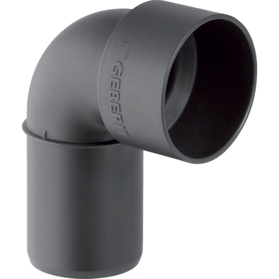 Silent-PP aansluitbocht 90° 32x46mm VVE=10