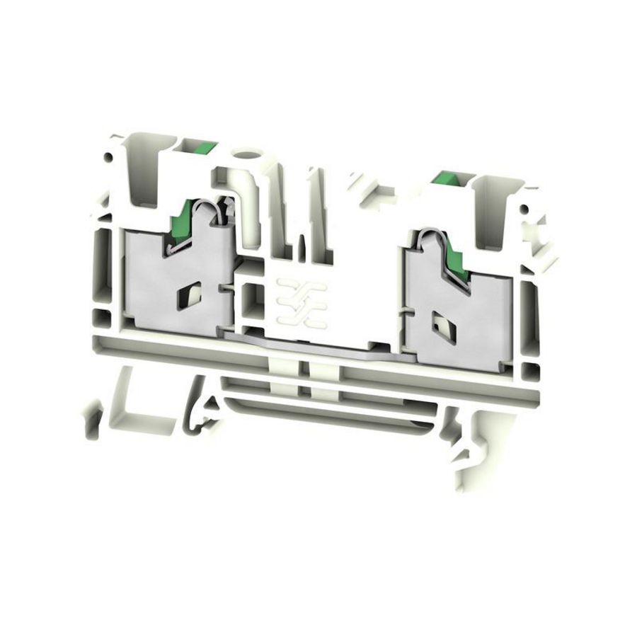 Doorvoer bl. SNAP IN wit 4mm2 32 A 1000 V nr. VVE=50