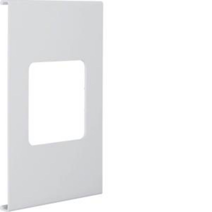 Afdekplaat voor goot 1-voudig FB 190mm breed lichtgrijs