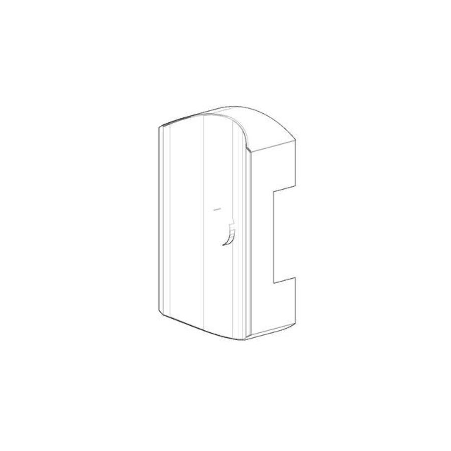 Inzetstuk voor douchegarnituur 20x30x10mm 08184051490