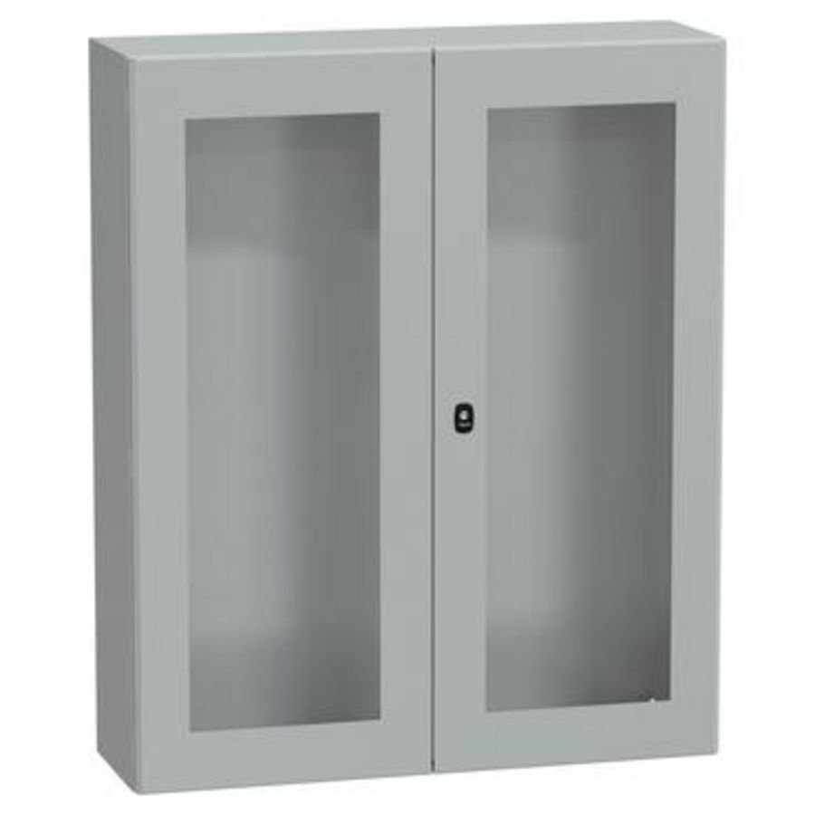 Kast Dubbele ruitdeur 1200x1000x300 IP55 IK08 Spacial S3D