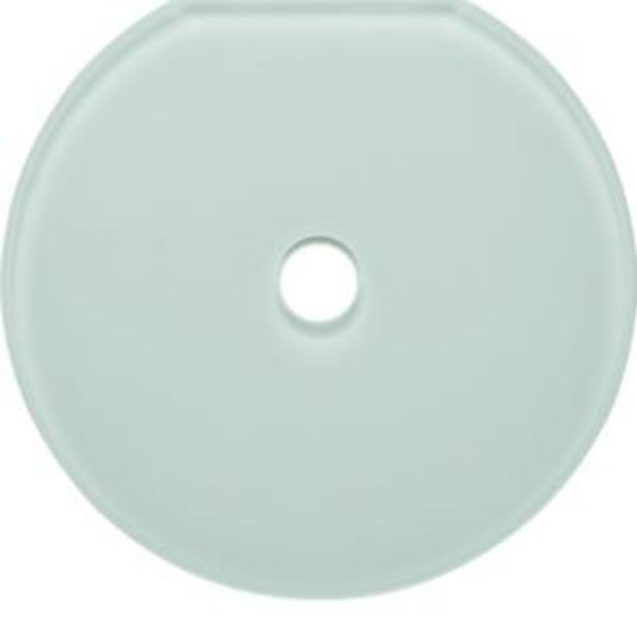 Afdekraam 1-v eindstuk draaischakelaar berker Glas polarwit