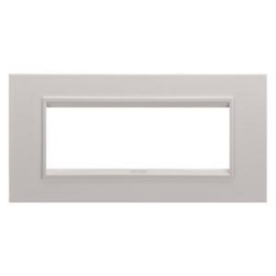LUX PLATE-IN METAL-6 MODULES-MONOCHROME NATURAL BEIGE