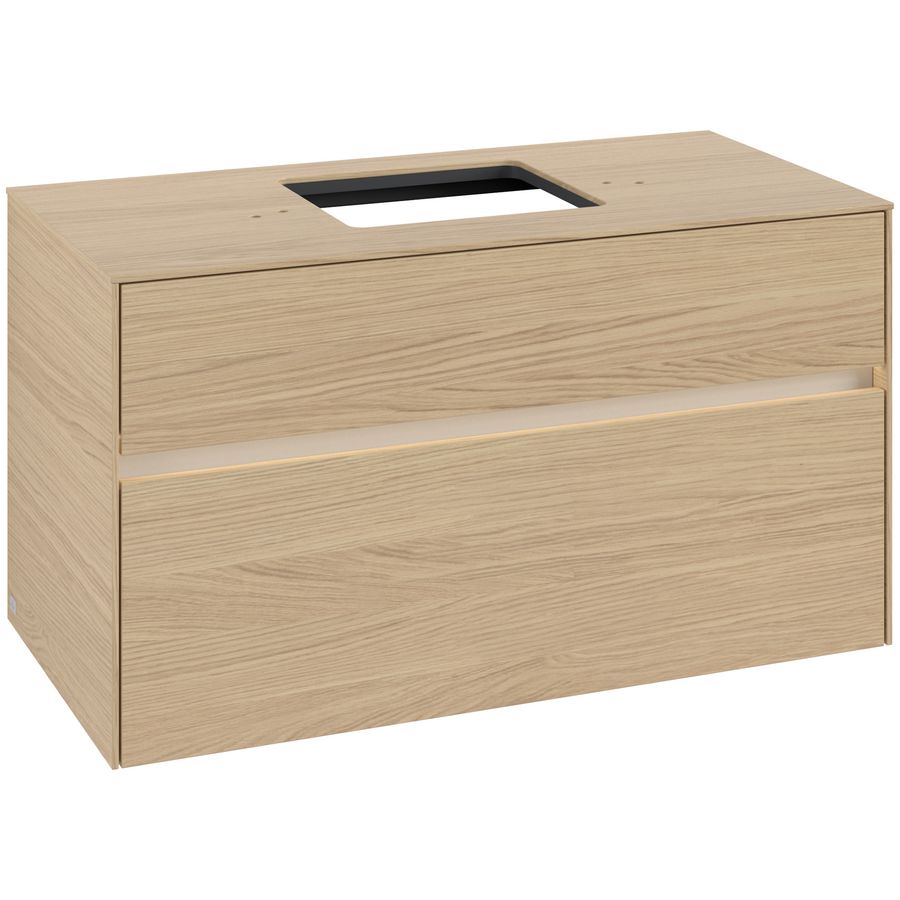 Wastafelonderkast Collaro 1000x548x500mm Nord.Oak C125B0VJ
