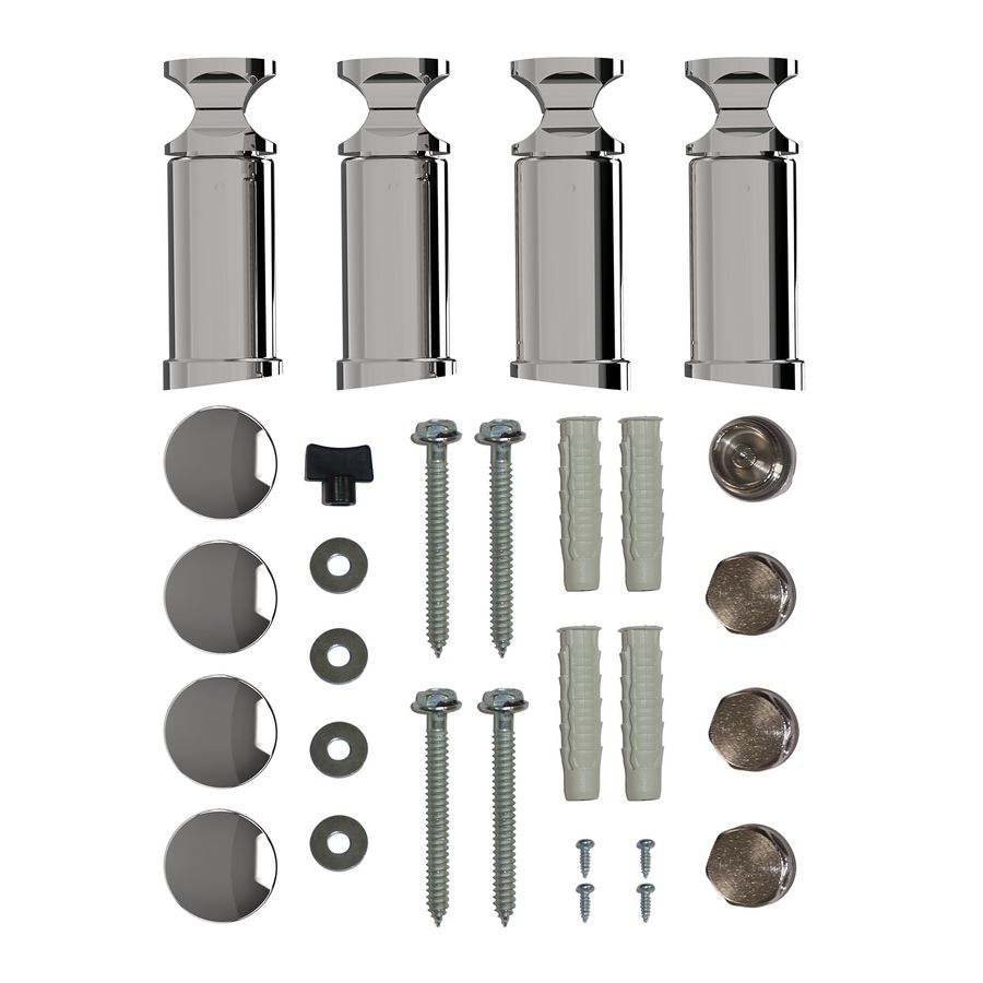 Ophangset chroom Valeriane